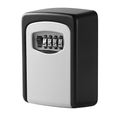 Key Lock Box with 4-Digit Resettable Code for Outdoors