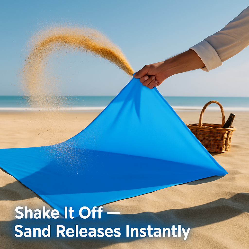 Beach Blanket Waterproof Foldable Picnic Mat for Outdoors
