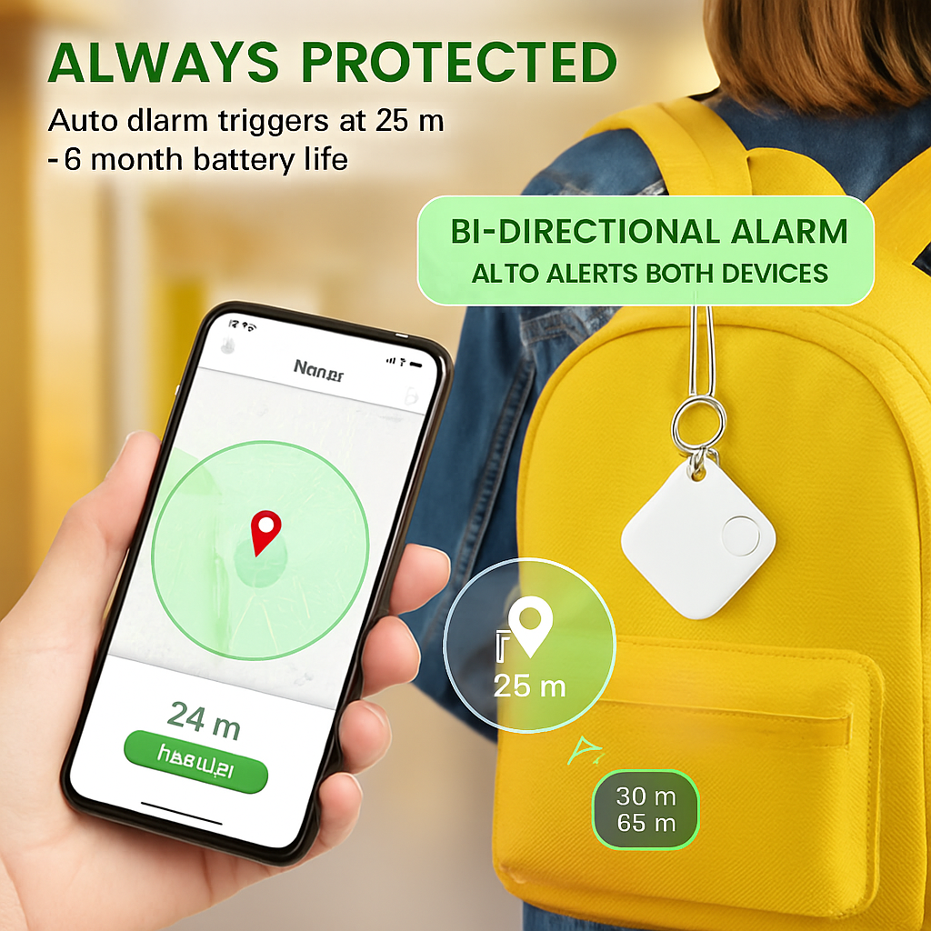 Tracker Key Finder Bi-directional Locator