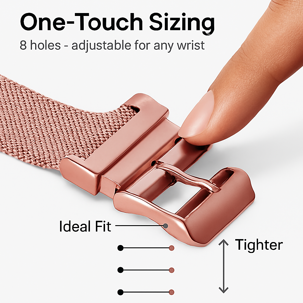 Stainless Steel Buckle Band for Apple Watch