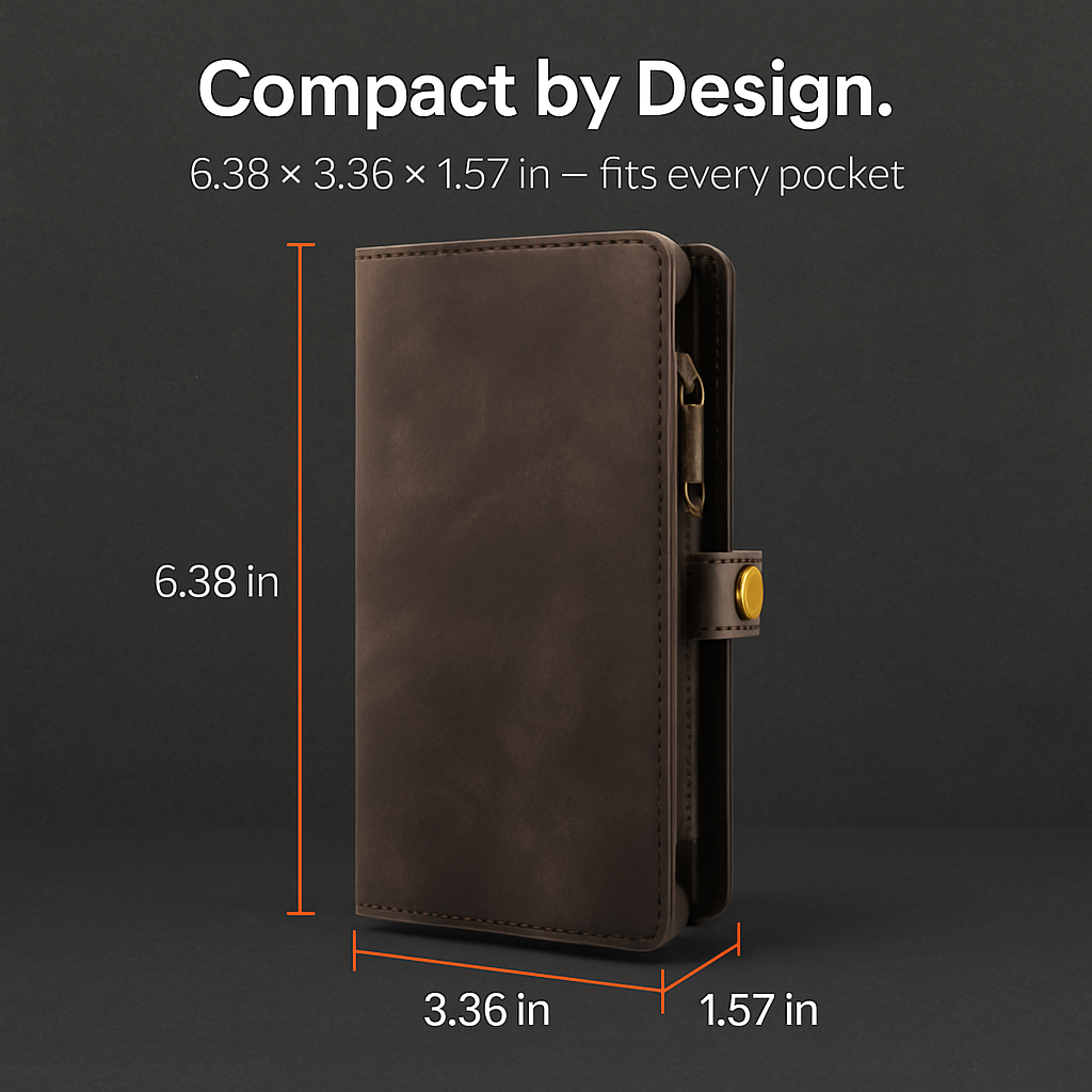 iPhone 6s Plus Wallet Case with Detachable Cover