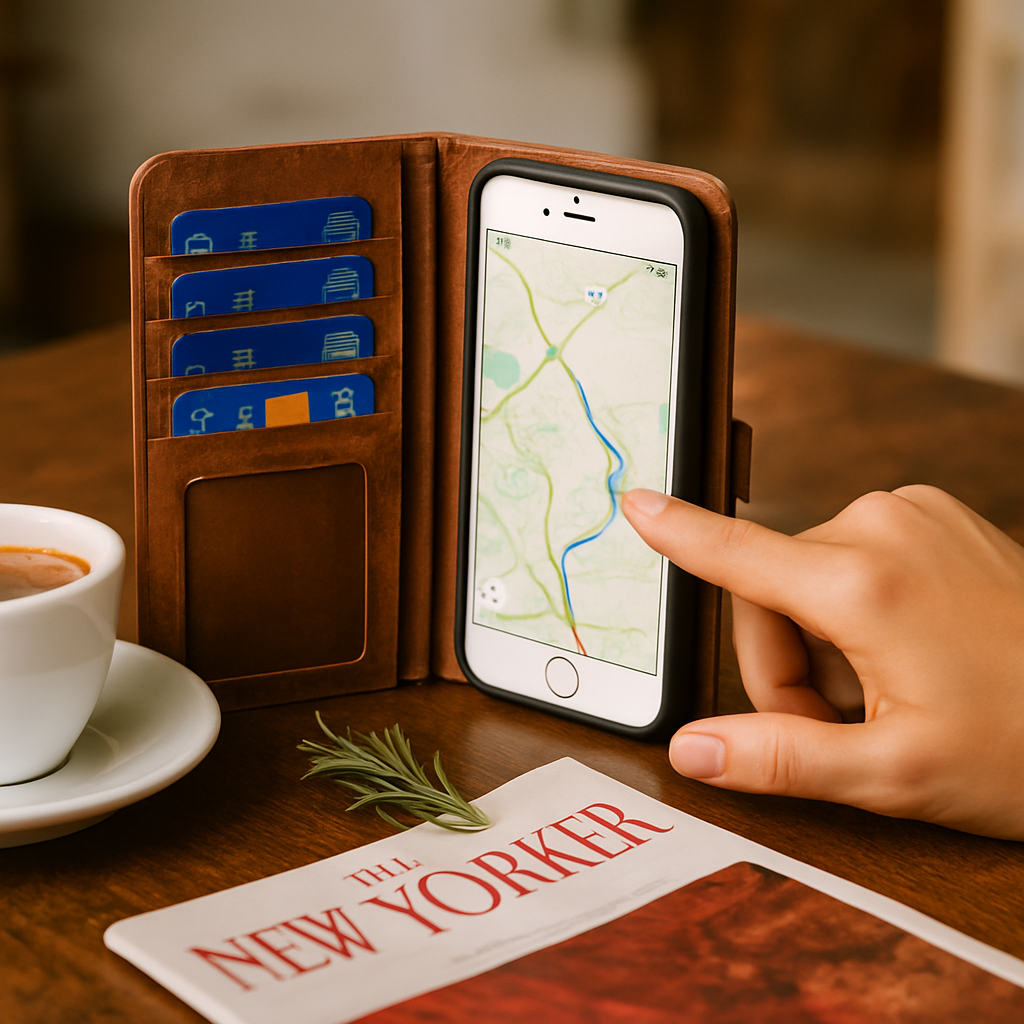 Dual-Folio Wallet Case with Detachable Case
