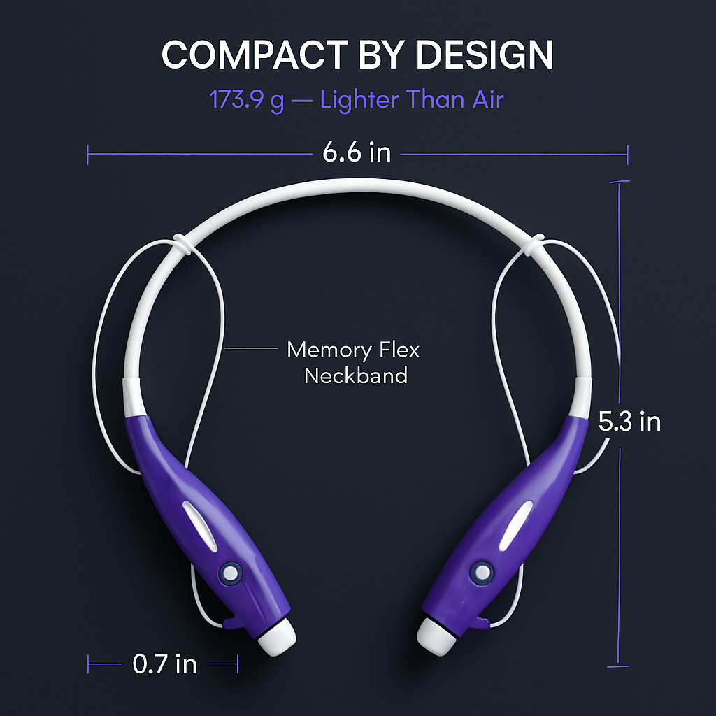 Sport Headset Wireless Earphones for Active Workouts