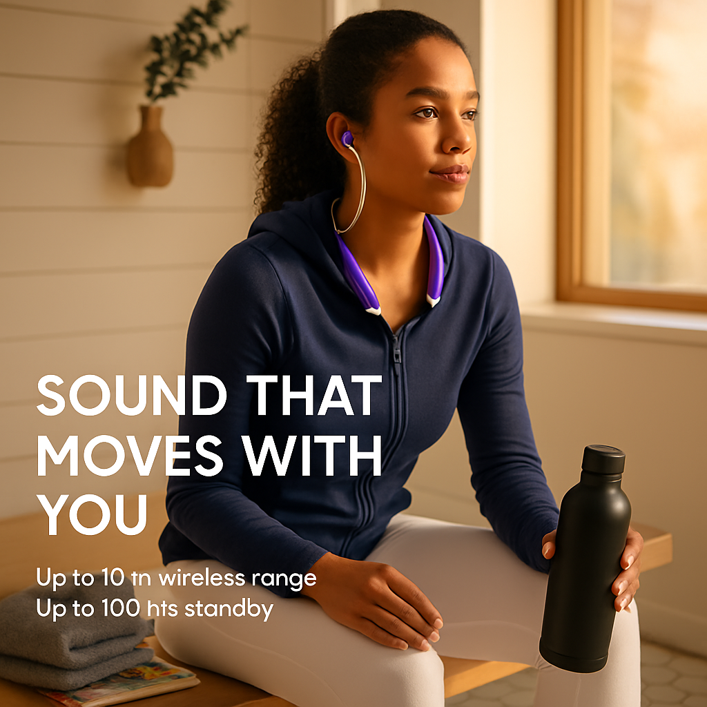 Sport Headset Wireless Earphones for Active Workouts