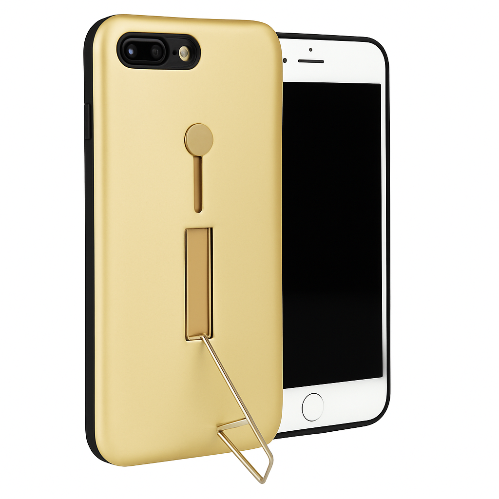 Slim Snap-on iPhone Case with Stand for Hands-Free Viewing