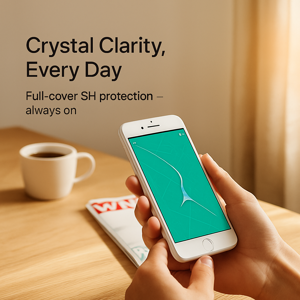 3D Curved Glass Full Cover Protector for iPhone