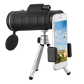 Monocular Telescope with Phone Holder and Tripod