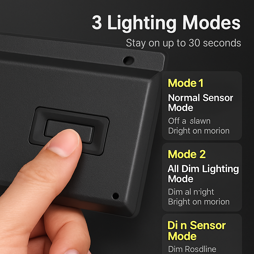 Outdoor Solar Wall Light with Motion Sensor