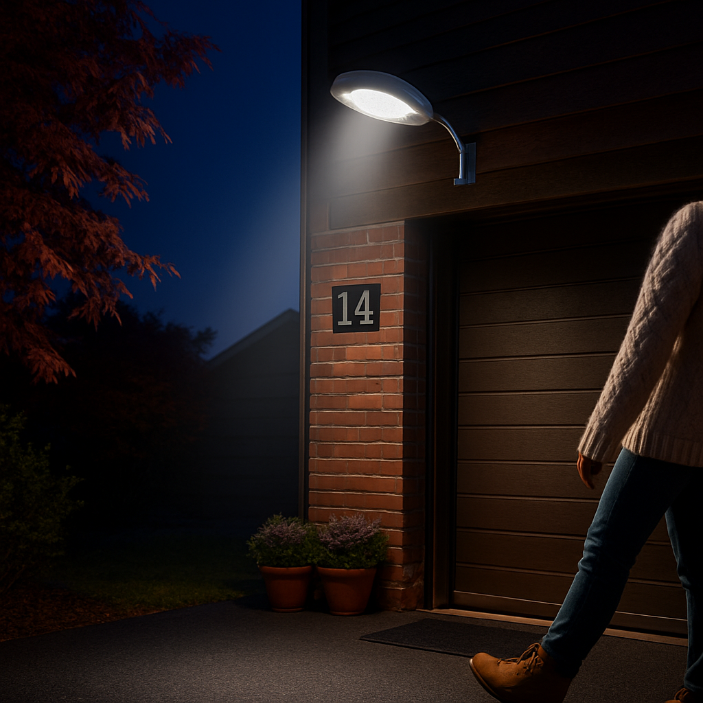 Wall Pack Outdoor Light All-Weather Dusk-to-Dawn