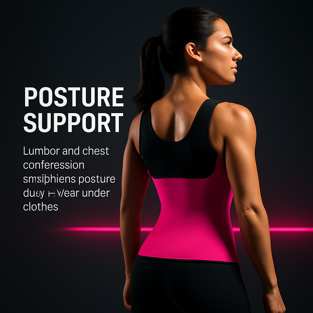 Body Shaper Sauna Vest for Workouts - Comfort Fit