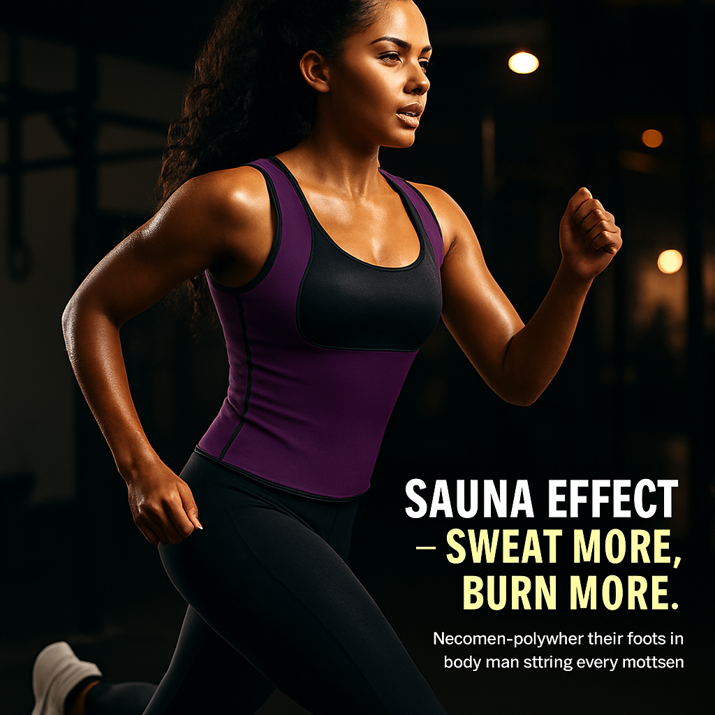 Body Shaper Sauna Vest for Workouts - Comfort Fit