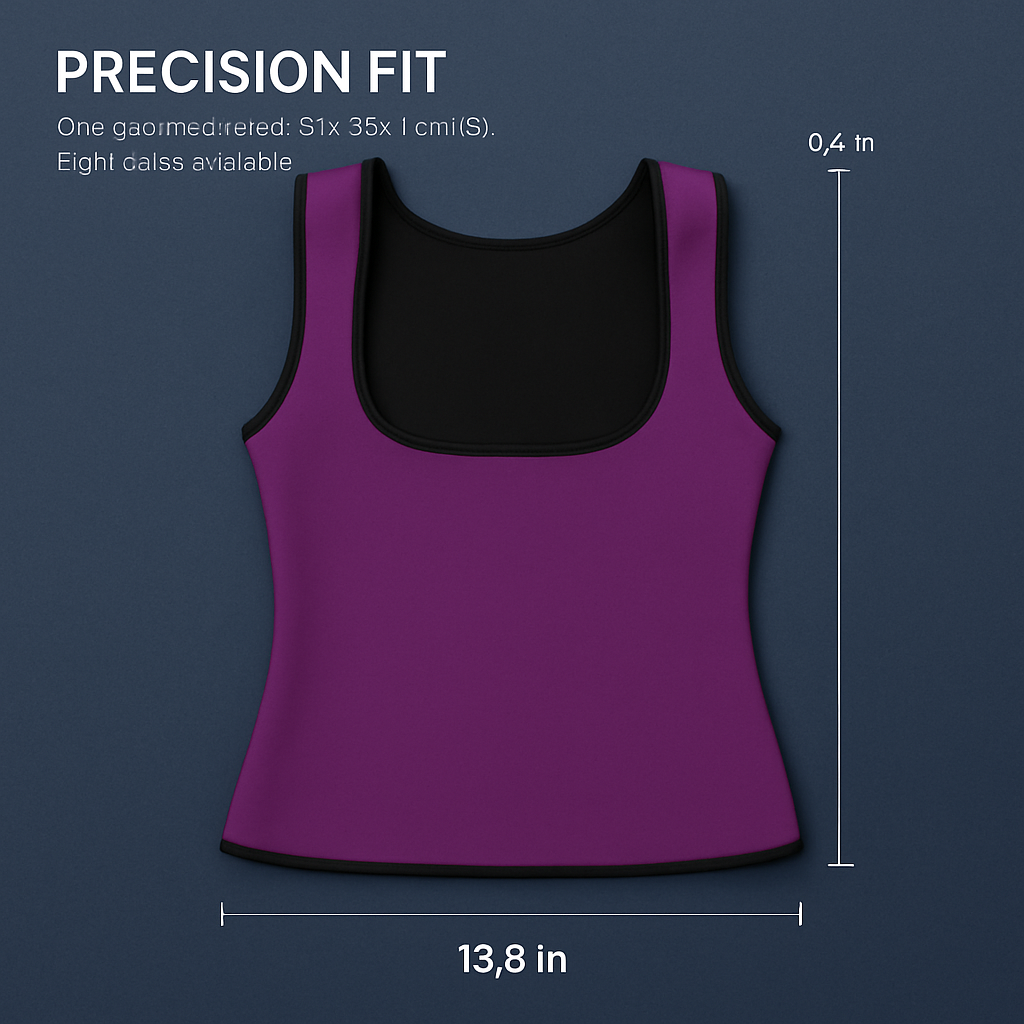 Body Shaper Sauna Vest for Workouts - Comfort Fit