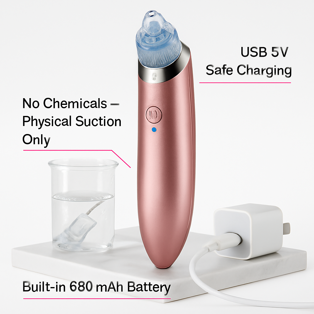 Blackhead Remover Vacuum for Pores - Portable