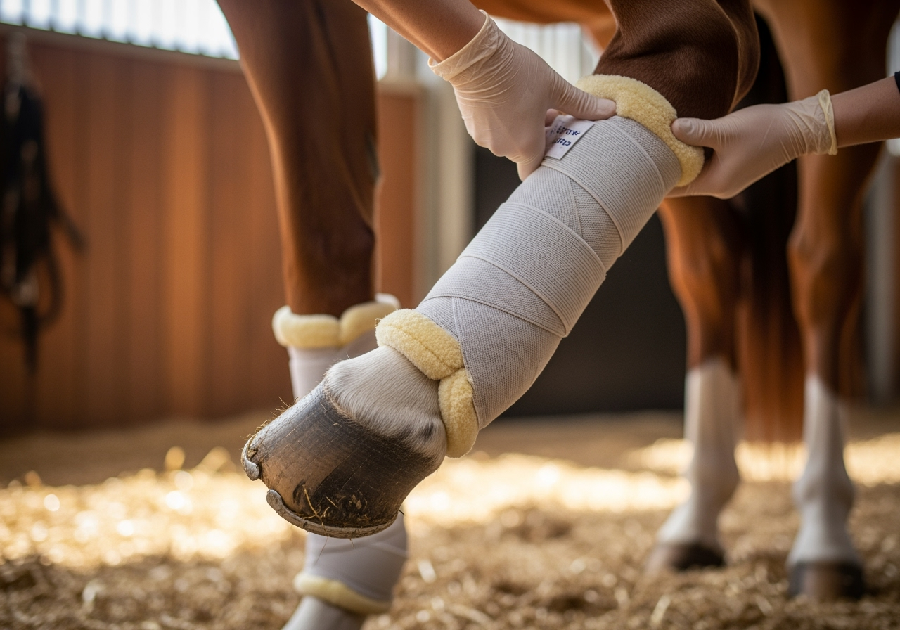 Raw Horse 3m Animalintex Hoof & Leg Poultice Pad Wound Care Abscess Treatment 8 X 16 Inch