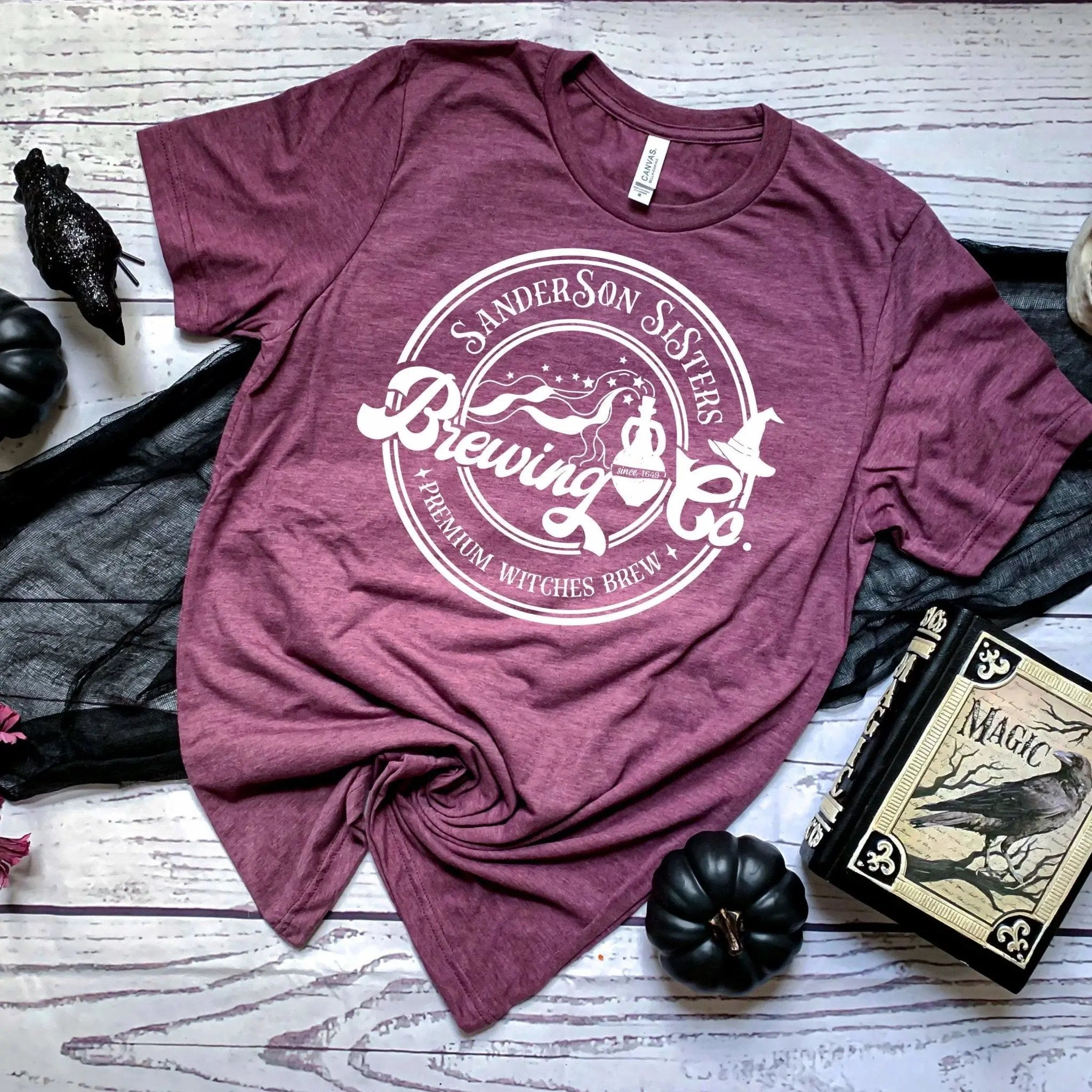 Halloween Tshirt, Sanderson Sisters Brewing Company T-shirt