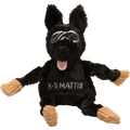 HuggleCause™, Project K-9 Hero, K-9 Mattis Knottie® Plush Dog Toy, Large