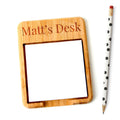 Personalized Note Holder - Office Gift under 20 - stocking stuffer - Co-worker desk gift