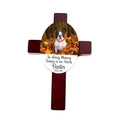 Personalized Pet Memorial Cross - Custom Dog Memorial Gift