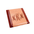 Wood Monogram Pocket Mirror, Bridesmaid Gift, Personalized Wood Compact Mirror, personalized mirror, hand mirror, purse mirror