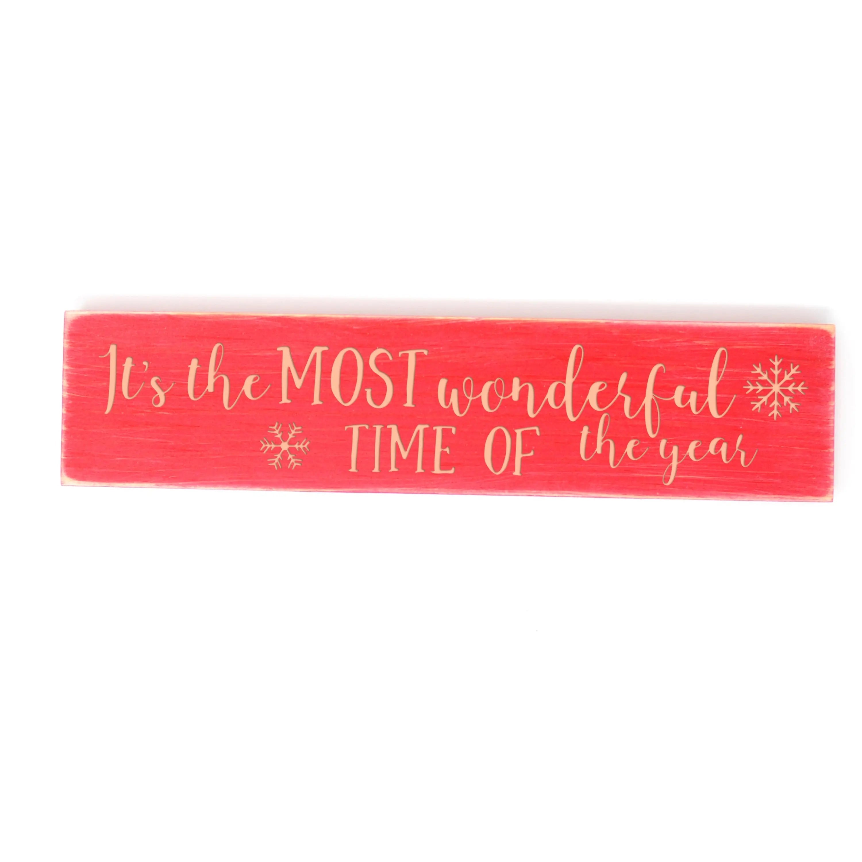Rustic Christmas Decor wood Christmas Block Sign