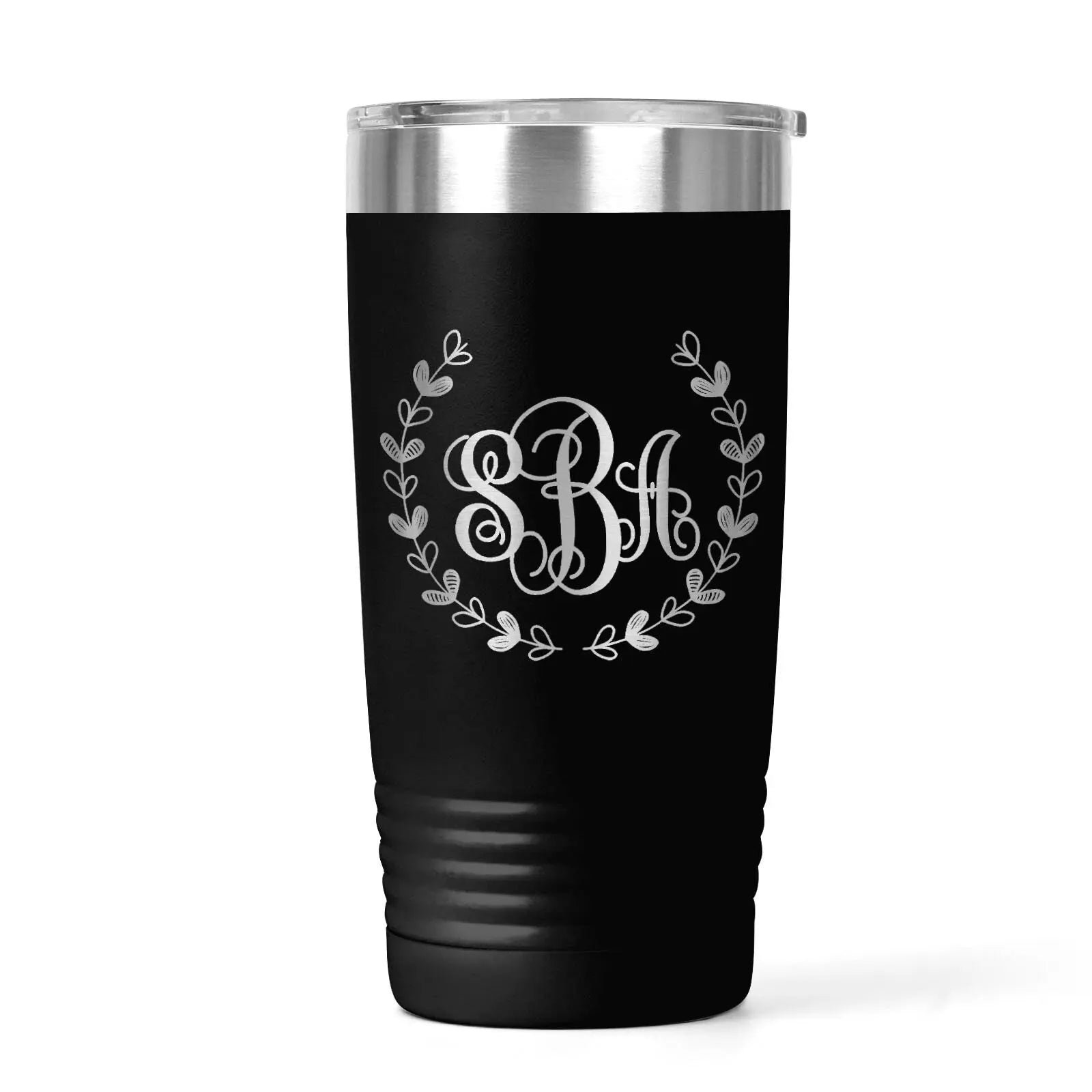 Monogram Tumbler, Stainless Tumbler, Monogrammed Insulated Tumbler, Monogram Gift for Her