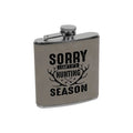 flask for men, hunting gifts, leather flask, funny hunting gift