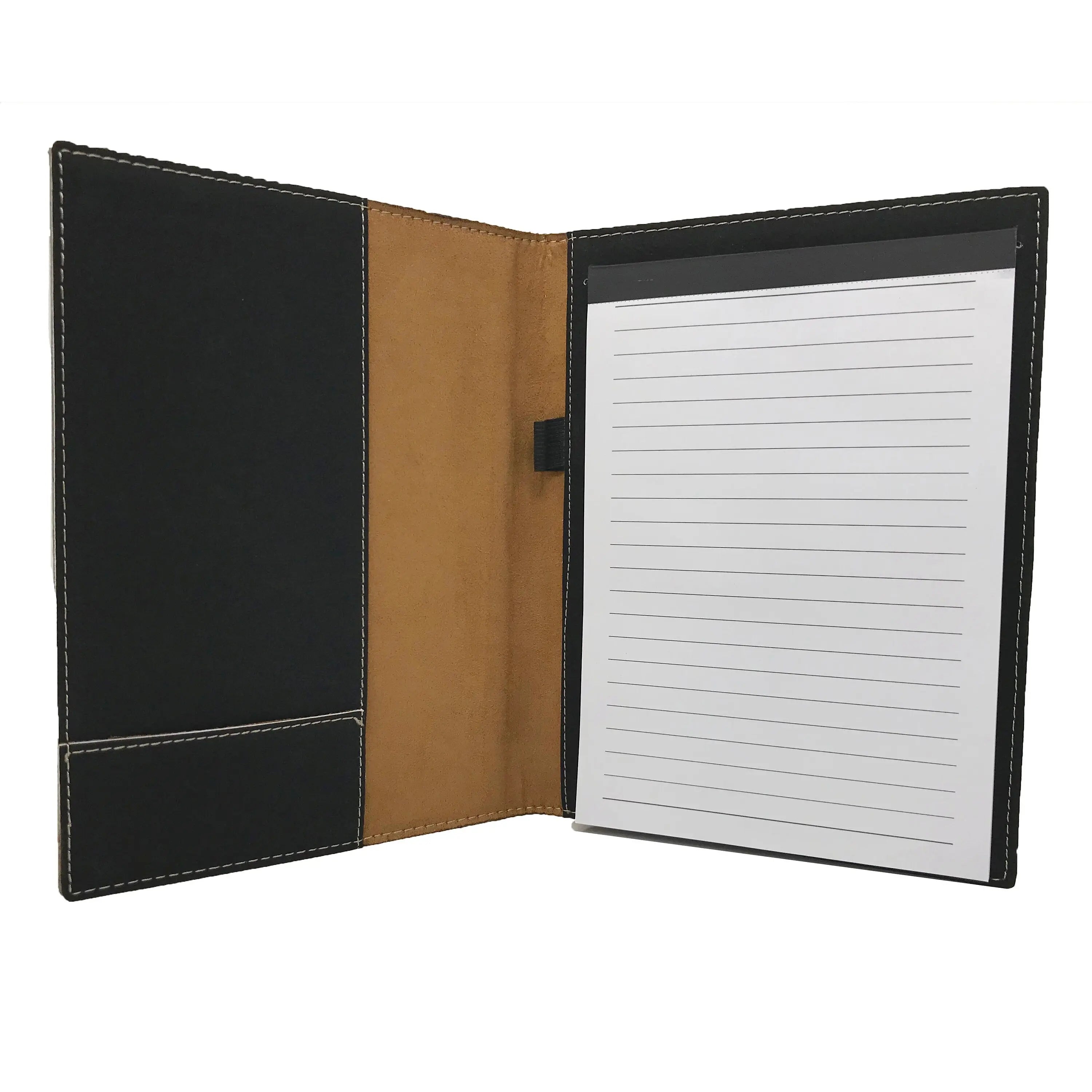 Monogram Legal Pad Holder - Laser Engraved Portfolio - Leather Notepad Folder - Gift for Graduate
