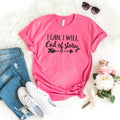 Motivational Workout Shirt | Soft Cotton Bella Canvas Tee With Arrow Design
