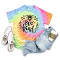 Bee Kind tie dye shirt, tie dye clothing, Bee Gift tie dye t shirt, tie dye tshirt, Kindness pastel tie dye shirt, bee kind gifts