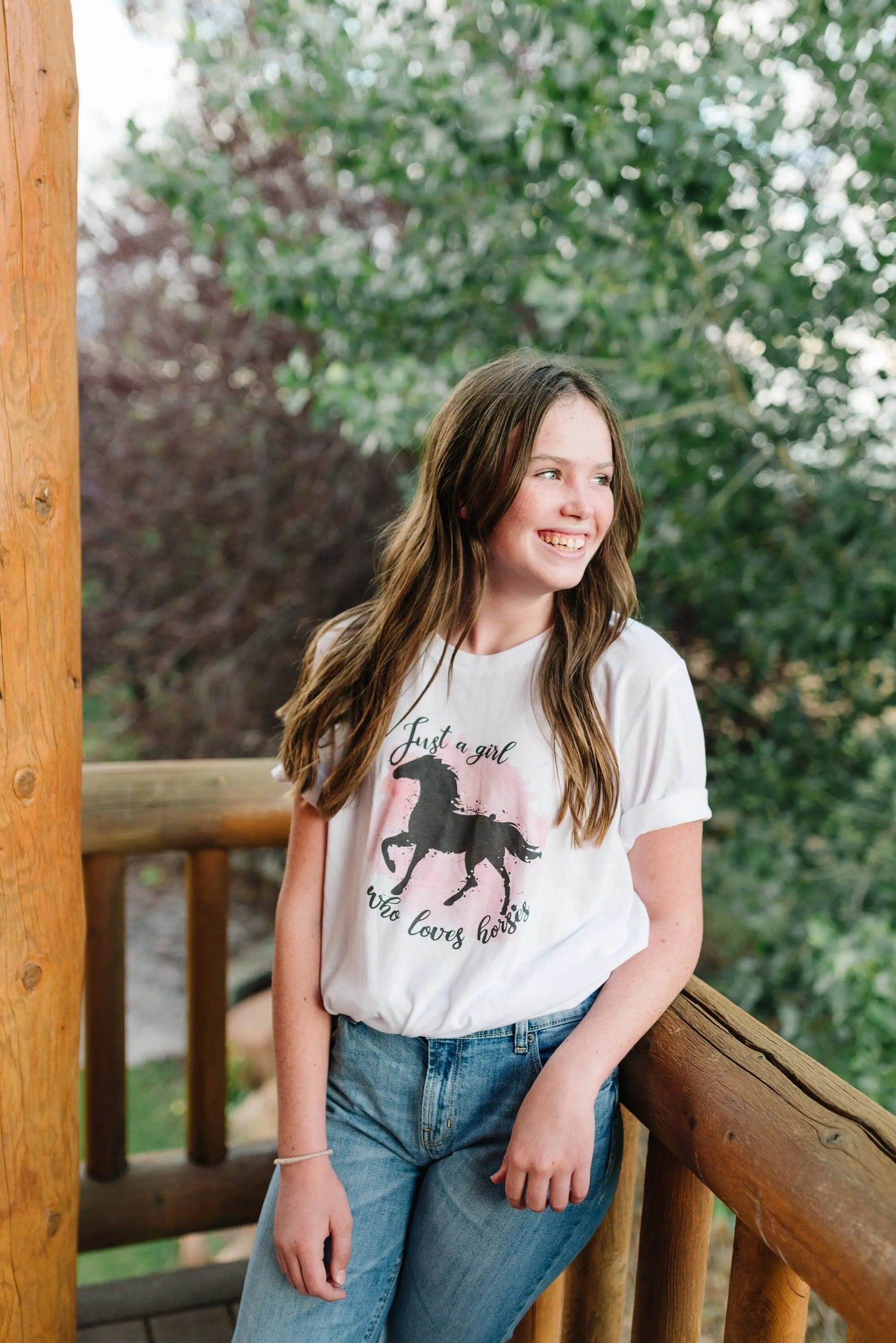 Horse T-shirt for girls, toddler Youth Kids Tees, horse gifts