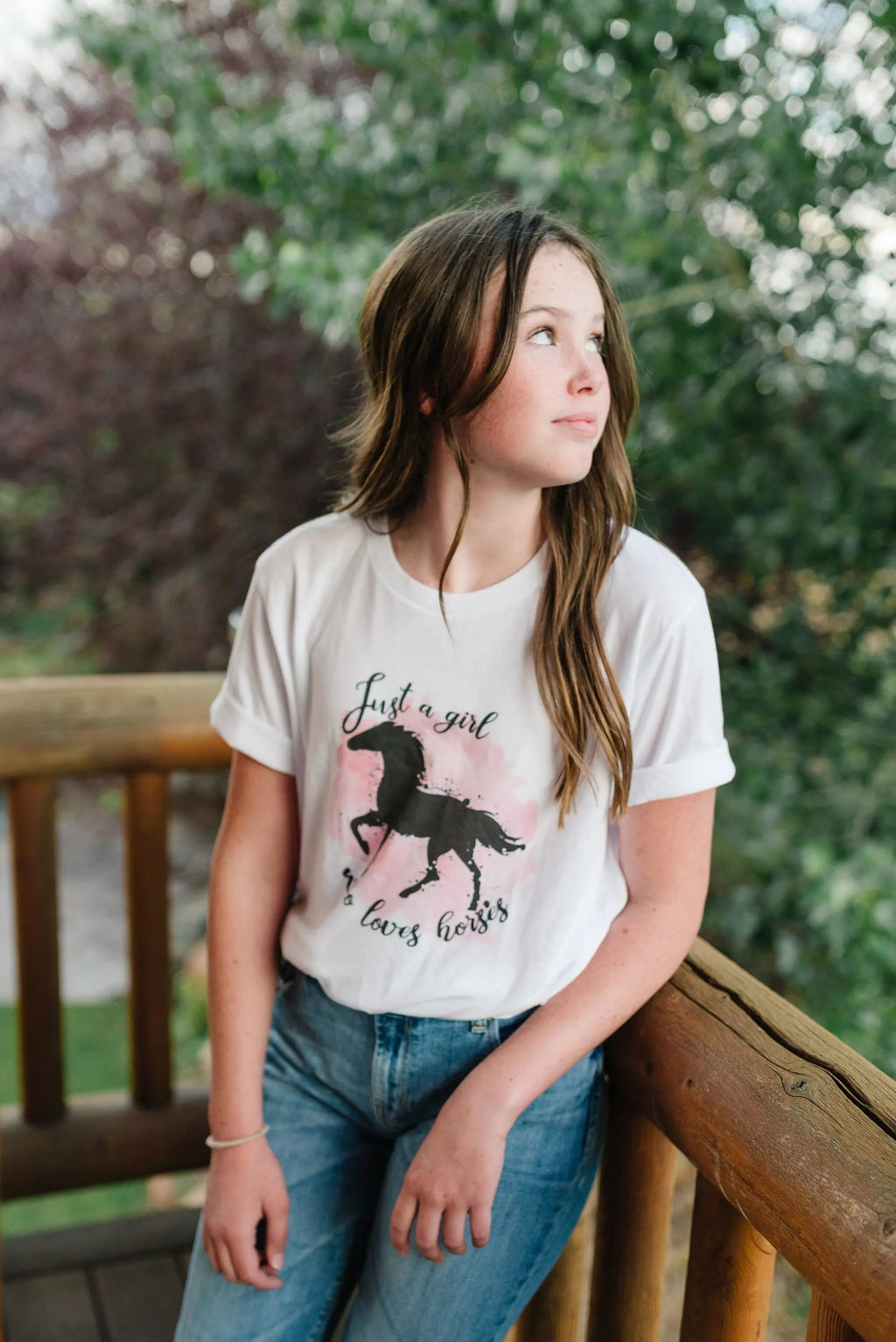 Horse T-shirt for girls, toddler Youth Kids Tees, horse gifts