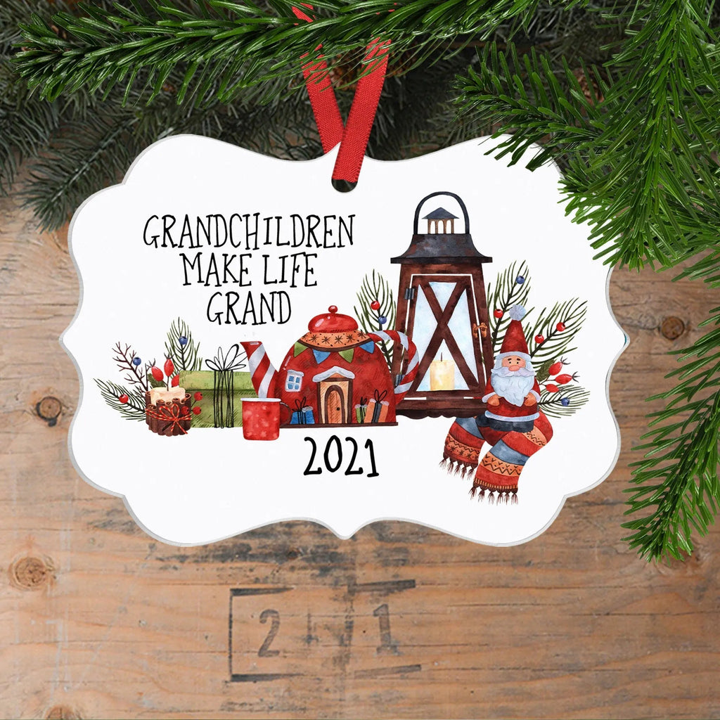 Christmas Ornament for Grandparents, Christmas Gift for Grandma