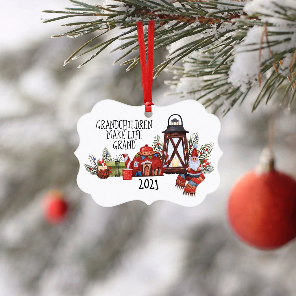 Christmas Ornament for Grandparents, Christmas Gift for Grandma