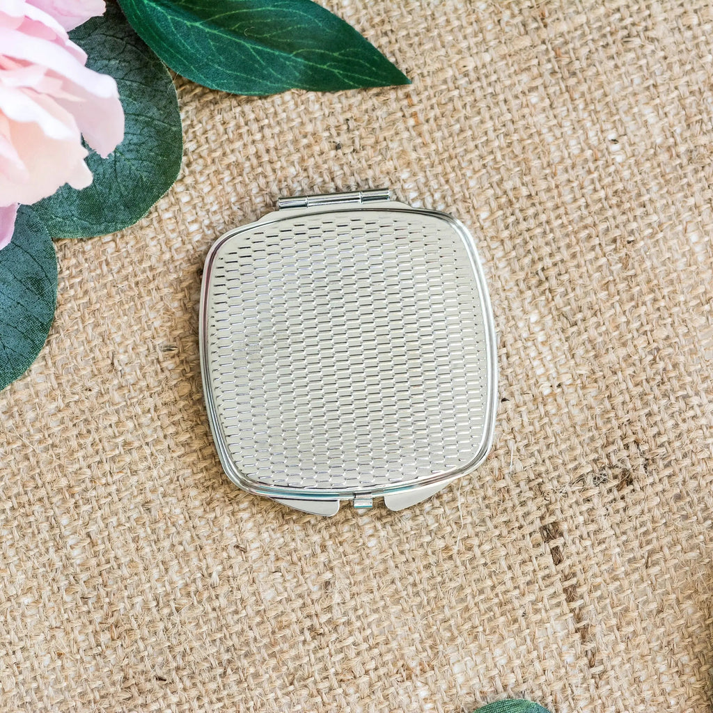 Custom Compact Mirror - Custom Photo Purse Mirror - Custom Logo Gift