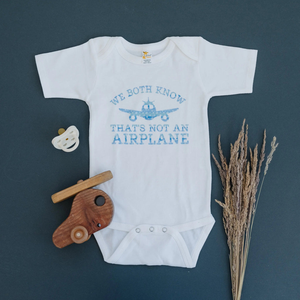 Baby Boy Shirt, Airplane baby boy bodysuit, baby shower gift, baby boy gift, funny short sleeve long sleeve one piece bodysuit