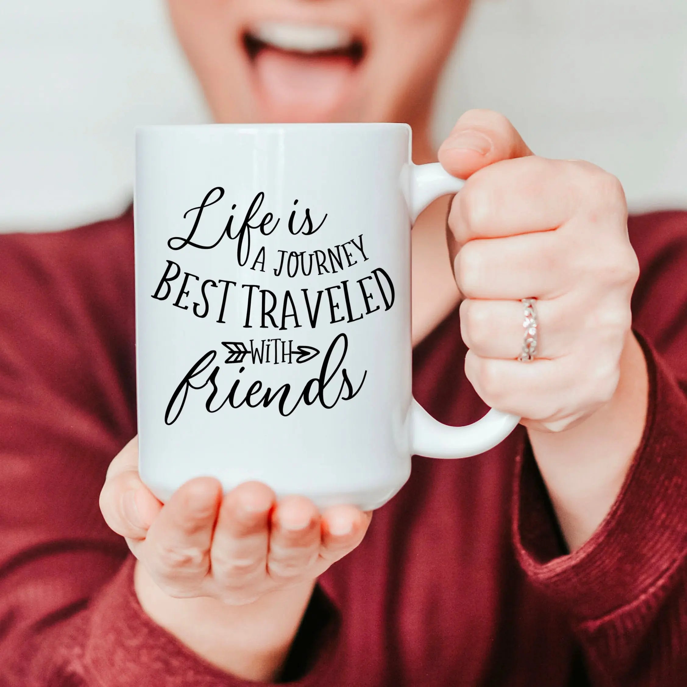 Coffee Mug Gift for Her - best friend gift - Gift for Friends - friend gift - friend birthday gift - gifts for friend - ceramic coffee mug