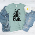 bookish shirt - Eat Sleep Read T-shirt - book lover gift librarian shirt - reading shirt - book lover shirt - book shirts women