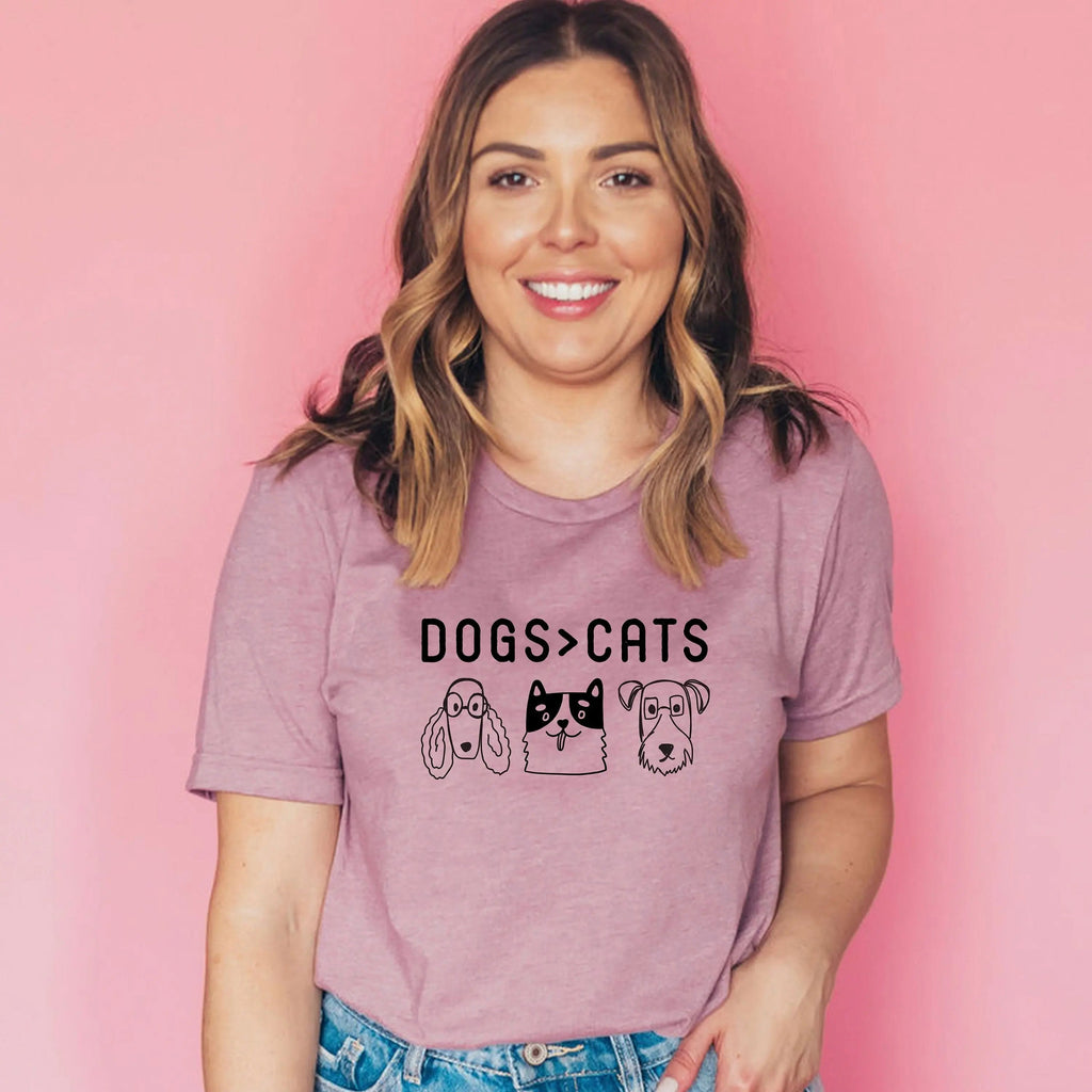 Dog tee for her, dog lovers gift ideas, Unisex dog lover T-shirt, Graphic Womens Shirt dogs, short sleeve puppy dog Tshirt, pet lovers shirt