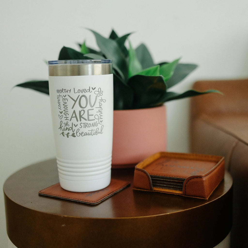 Inspirational Tumbler, encouragement gift, self care mental health gifts, Birthday Gift for Her, motivational Christmas Gift for Women