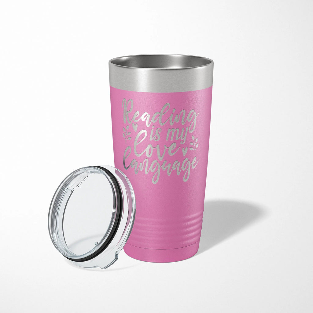 Book Lovers Gift Engraved Reading Tumbler Gift for Readers