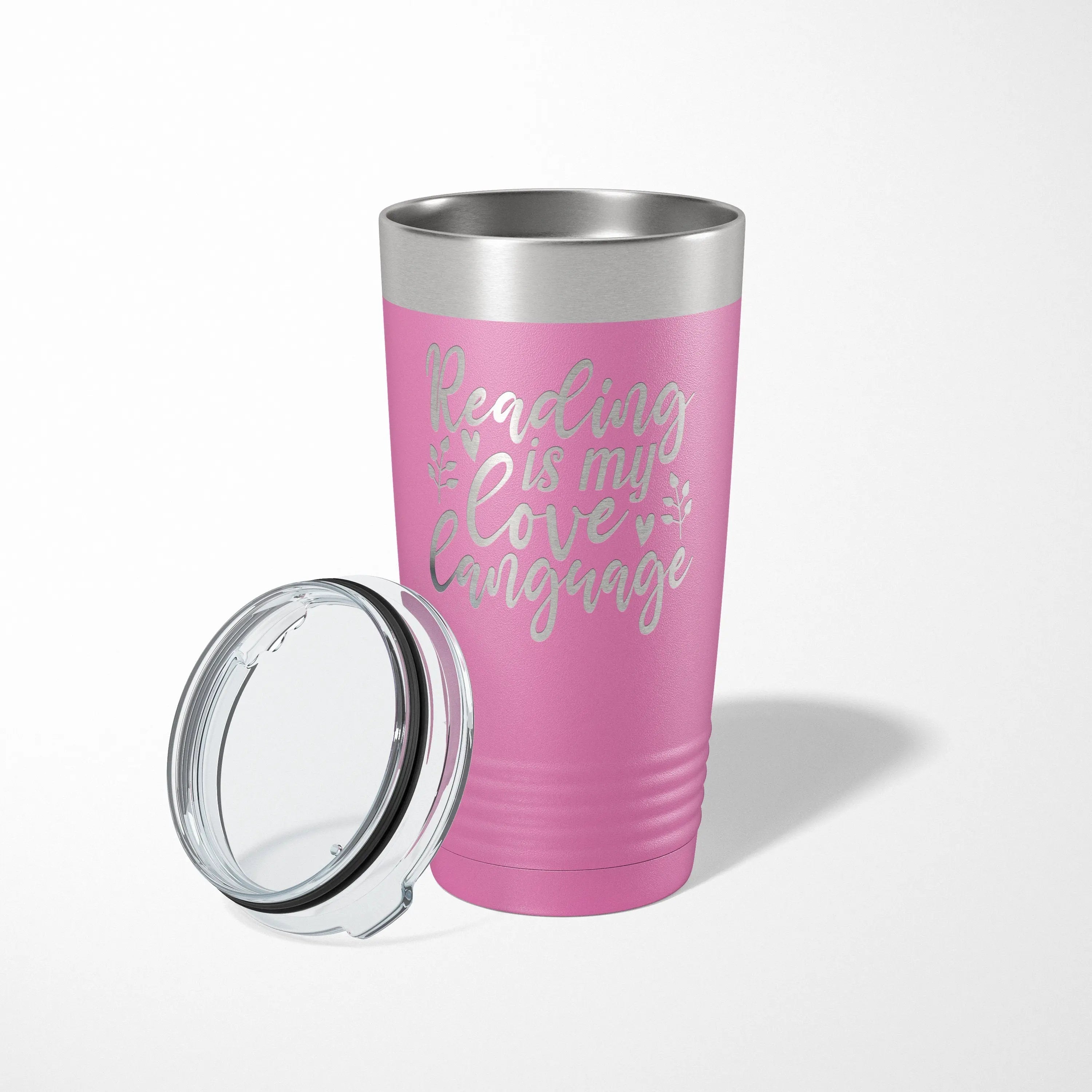 Book Lovers Gift Engraved Reading Tumbler Gift for Readers
