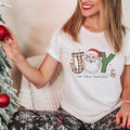 Merry Christmas Shirt, Joy to the World Santa Christmas Shirt, Christmas Family Shirt, Christmas tees