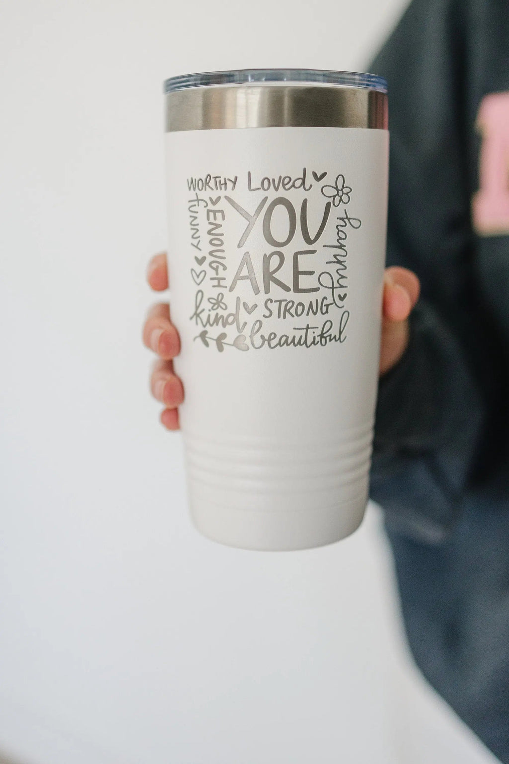 Inspirational Tumbler, encouragement gift, self care mental health gifts, Birthday Gift for Her, motivational Christmas Gift for Women