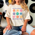 Colorful Summer Shirts - Inspirational Botanical Tee for Women, Comfort Colors - Perfect Spring Gift