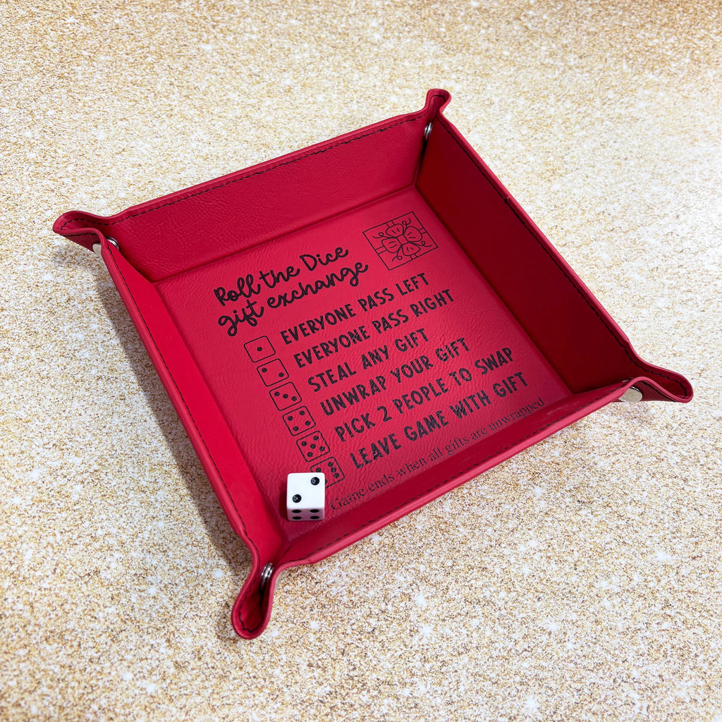 Christmas Dice Game, Roll the Dice Gift Exchange, White Elephant Christmas Games, Family pass the gift game, Office Christmas party