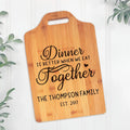 Personalized Cutting Board Family Name Custom Kitchen Wall Decor Housewarming Gift Wedding Gift Family Sign Bamboo Wood Anniversary Present