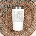 Soccer Tumbler 20 oz with Insulation, Sports Gift for Soccer Enthusiasts, Athletes, Soccer Mom Gift, Team Gift Idea, Soccer Accessories