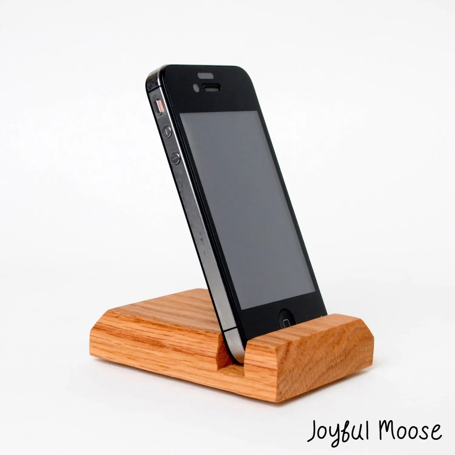 Wooden iPhone Stand - Wood iPhone Holder