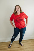 I'm Freaking Merry Tshirt, Funny Christmas shirt, Funny Red Christmas tee, funny christmas shirts