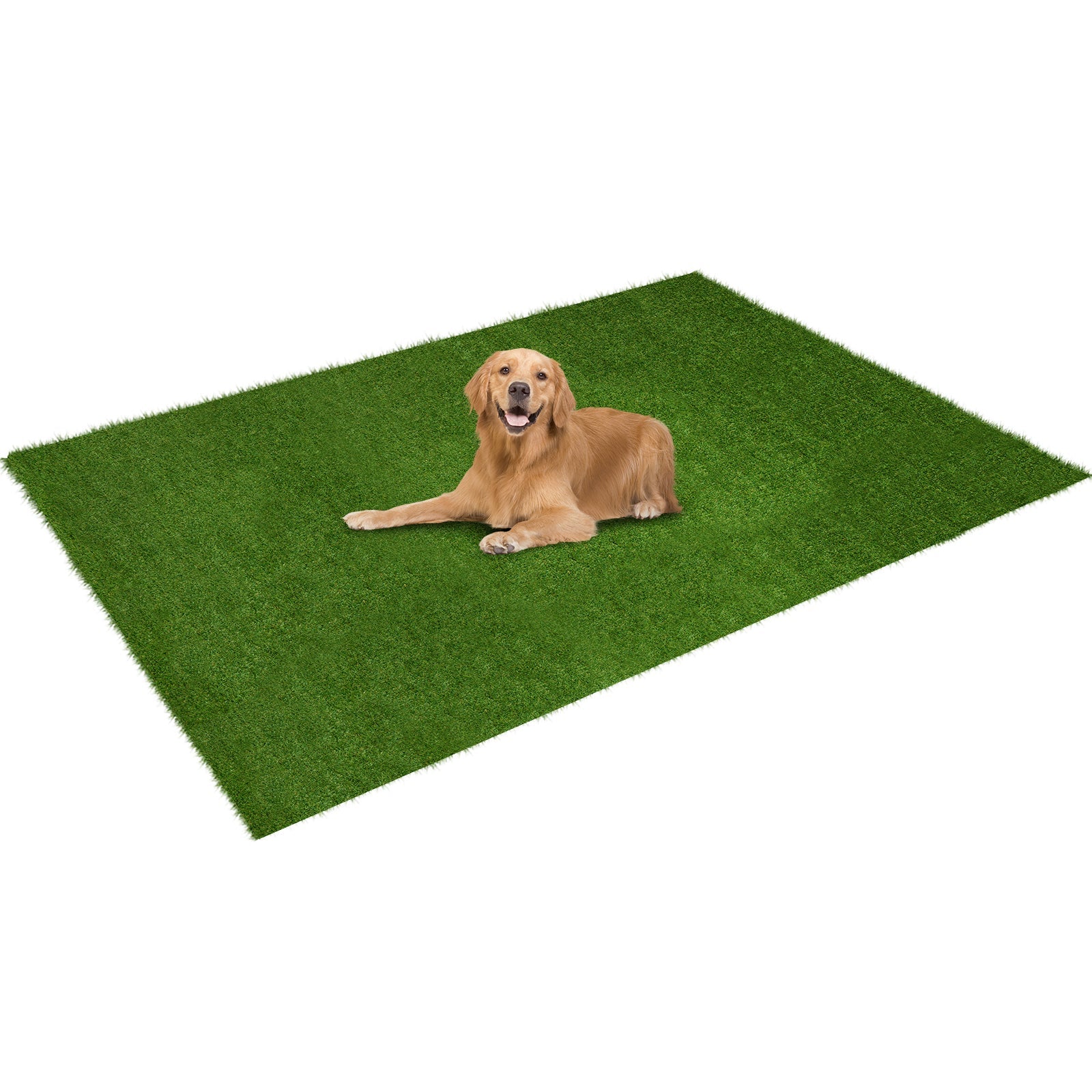 Indoor Outdoor Synthetic Turf Mat with Drainage Holes